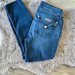 Hudson Jeans Collin Flap Skinny Ankle Mid Rise Flap Pockets Shan 29 Raw …